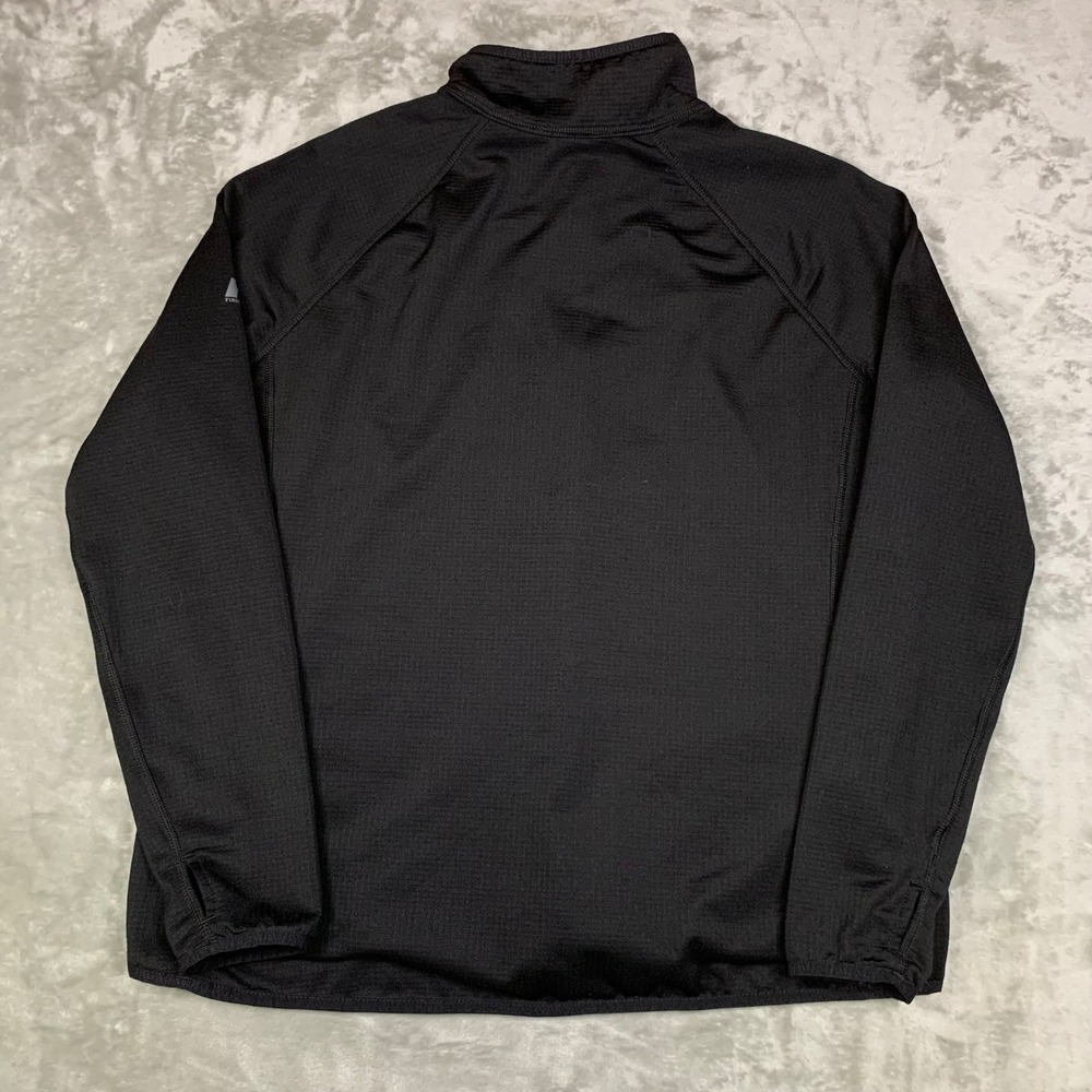 Eddie Bauer First Ascent Free Heat Women XL Grid Fleece 1/4 Zip Black Activewear - Picture 8 of 11